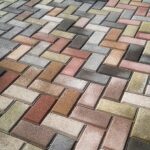 Adoquín rectangular multicolores para espacios…